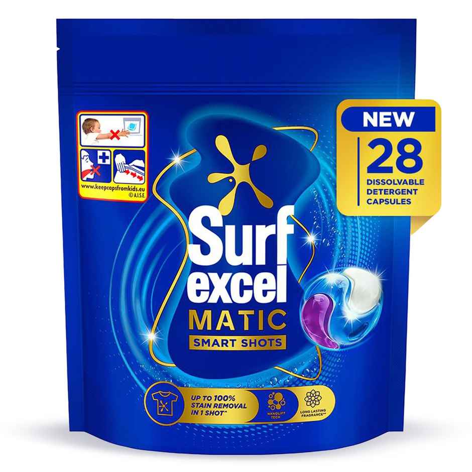 Surf Excel 3 in 1 Smart Shots