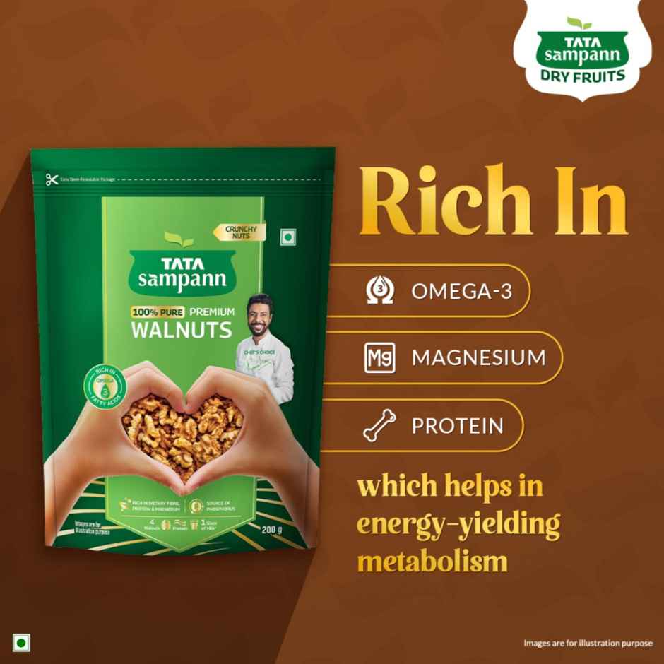 Tata Sampann Absolutely Pure Premium Walnuts/Akhrot