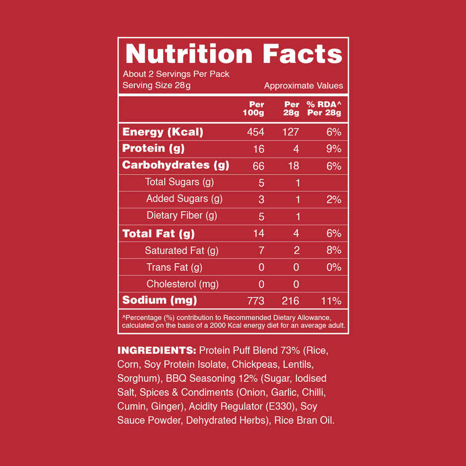 Taali Korean Style Protein Puffs