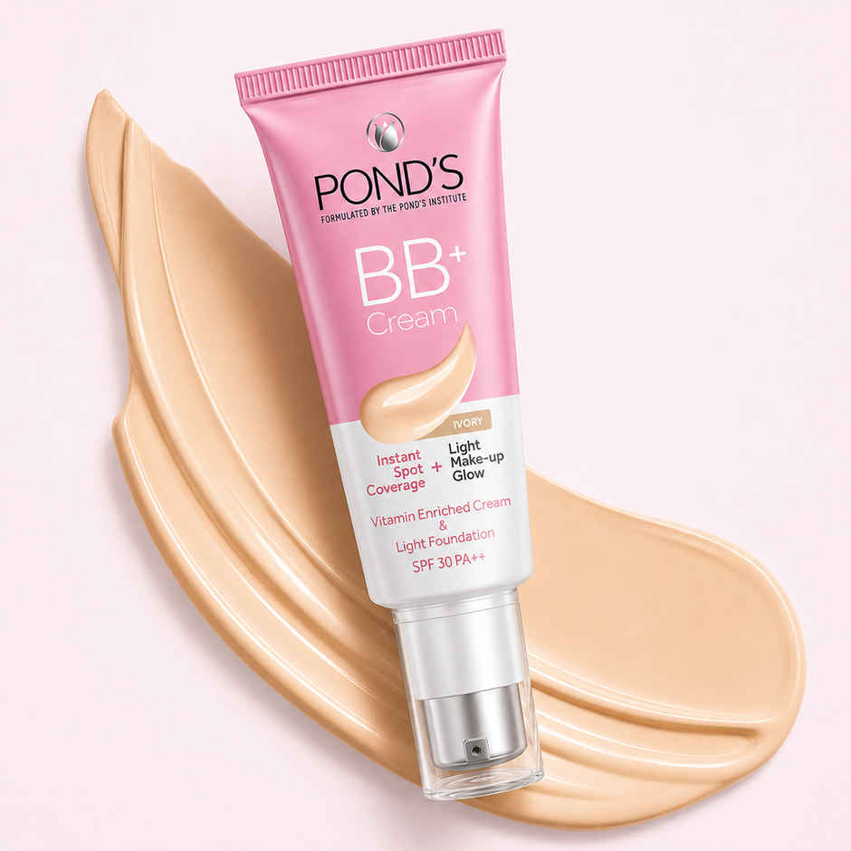Pond's Bb+ Cream Instant Spot Coverage + Light Make-Up Glow Lvory