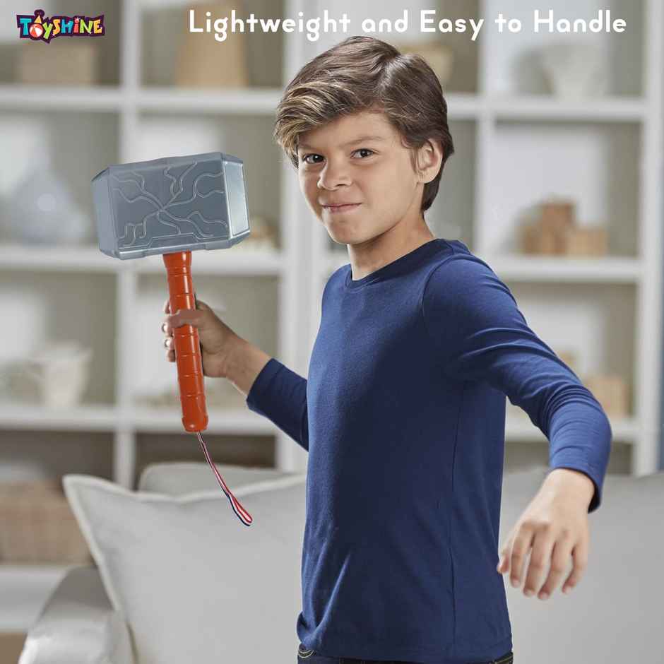 Toyshine Battle Hammer Role Play Toy Weapon AccesBAUy Inspired By The Comics Super Hero, 5+ Years