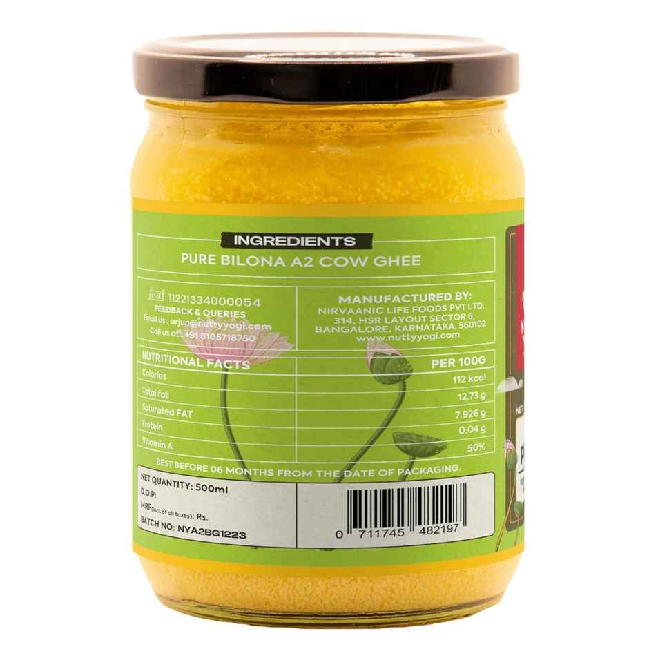 Nutty Yogi Pure Bilona - A2 Pure Cow Ghee
