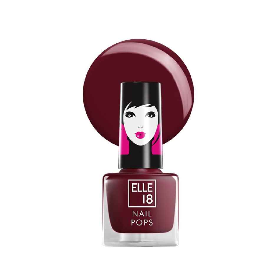 Elle 18 Nail Pops Nail Colour | Chip Resistant | Quick Drying | Glossy Finish - Shade 125