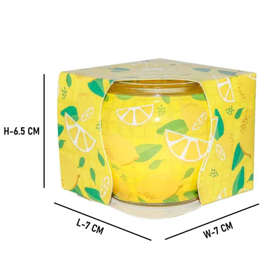 Shrink Sleeve Glass Candle | Lemon Grass | Pan Aromas