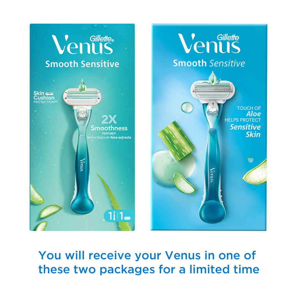 Gillette Venus Hair Removal Razor - With Aloe Vera