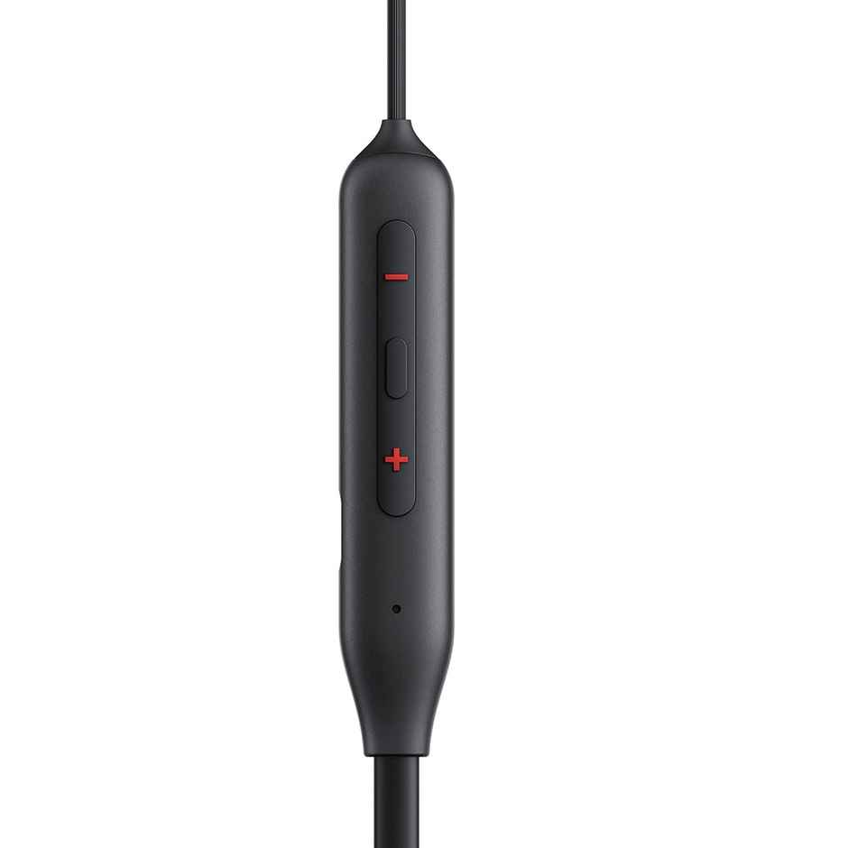 OnePlus Bullets Z2 Bluetooth Wireless in Ear Neckband with Mic, Bombastic Bass - 12.4 Mm Drivers, 10 Mins Charge - 20 Hrs Music, 30 Hrs Battery Life - Magico Black