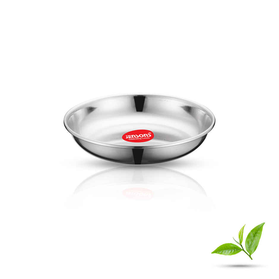 Jensons Stainless Steel Halwa Plate 5.5 Inch