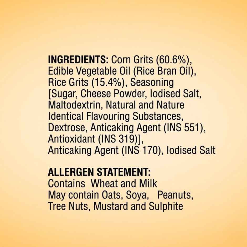 Too Yumm Extra Cheesy Crunchy Cornado, 60%  Less Saturated Fats, No Palm Oil Healthy Cheese Puffcorn Combo