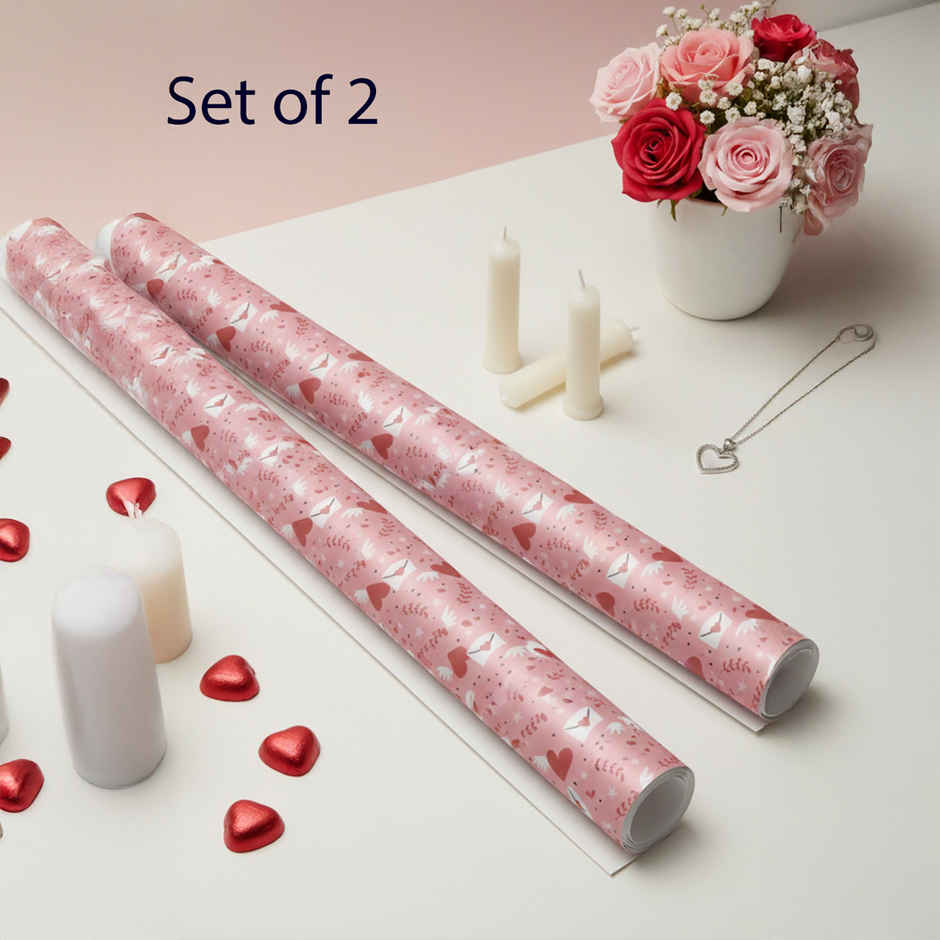 Heart Wings Gift Wrapping Paper | Mad Over Prints