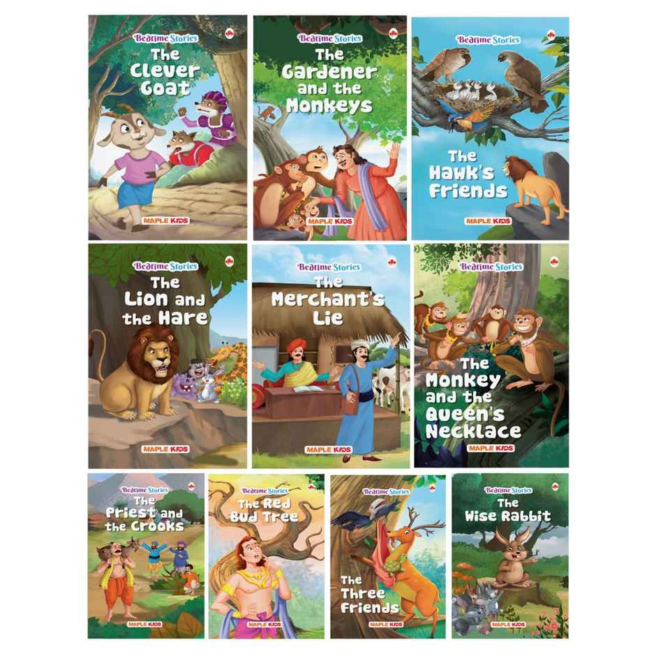 Story Books For Kids - Bedtime Stories | Set Of 10 | Moral Stories | Age 3-10