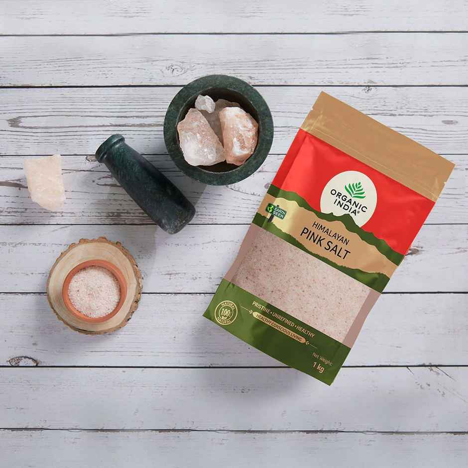 A TATA Product - Organic India Himalayan Pink Rock Salt