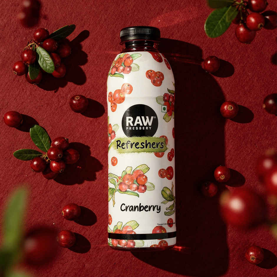 RAW Pressery Refreshers Cranberry Juice  Fruit Juice
