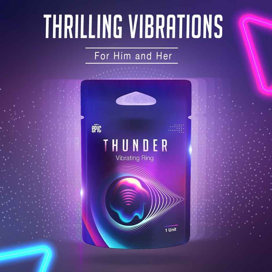 Manforce Epic Thunder Vibrating Ring Massager | Men | Women