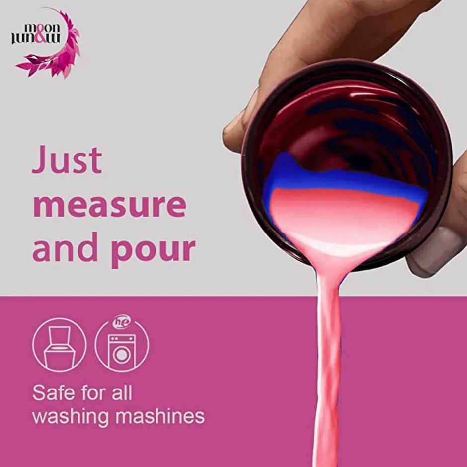 Moon&Mount Rose Top & Front Load Detergent Liquid