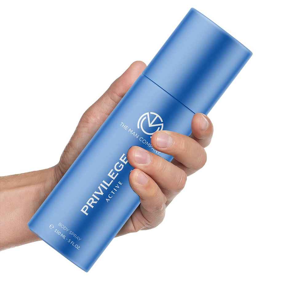 The Man Company Deodorants for Men - Privilege Active & Bold | Premium Fragrance Body Spray