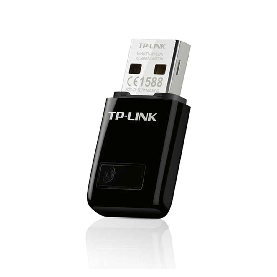 TP-Link TL-WN823N 300Mbps Mini Wireless Network USB Adapter for PC Desktop Laptop - Black