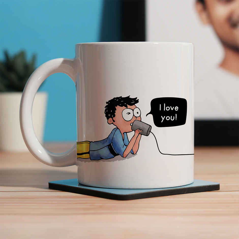 Oye Happy Cute Couple Mugs | Set of 2