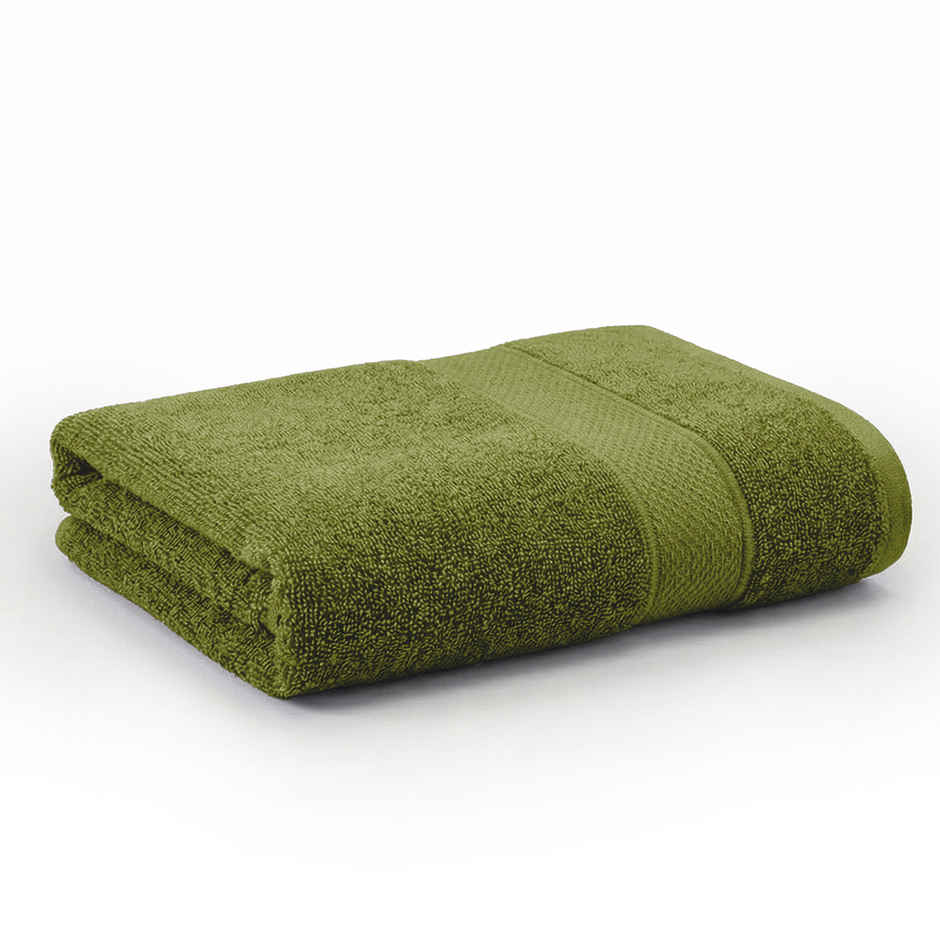 Mytrident Urban Comfort Cotton Bath Towel | Olive