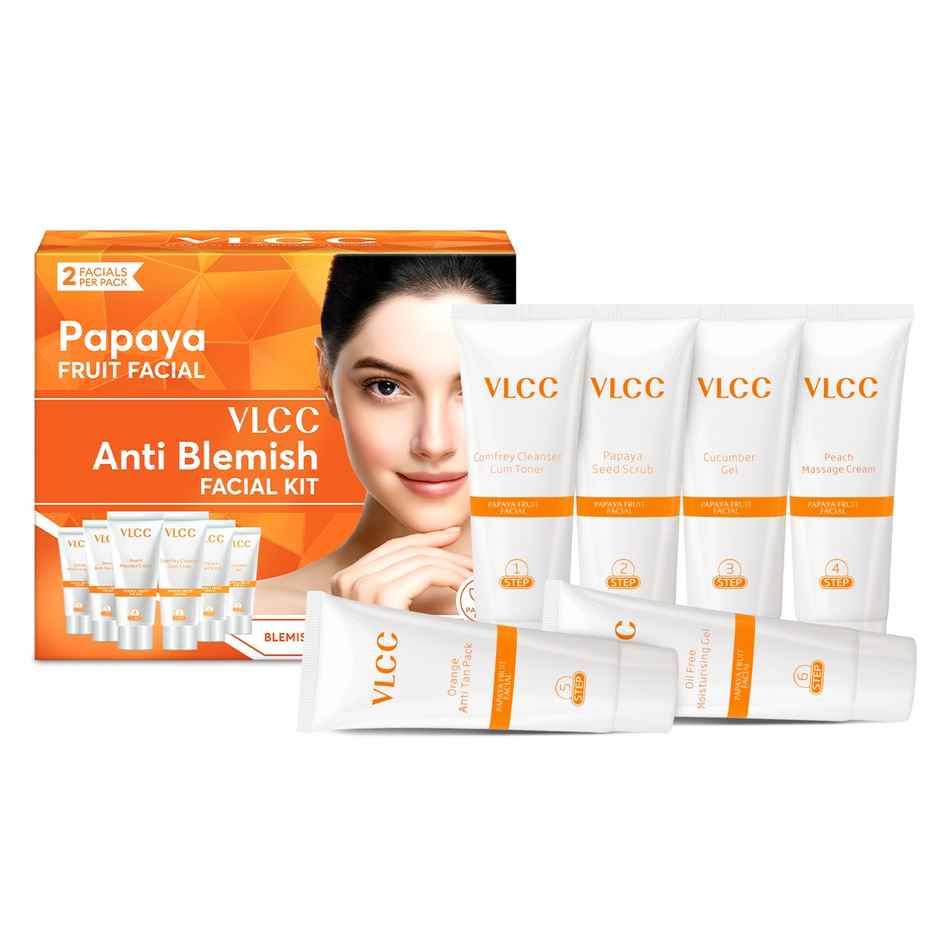 VLCC Papaya Fruit Single Facial Kit