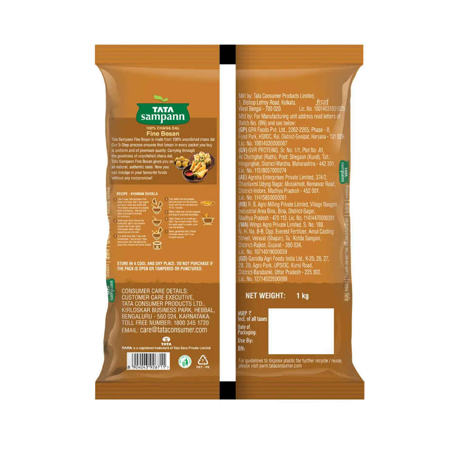 Tata Sampann 100% Chana Dal Fine Besan