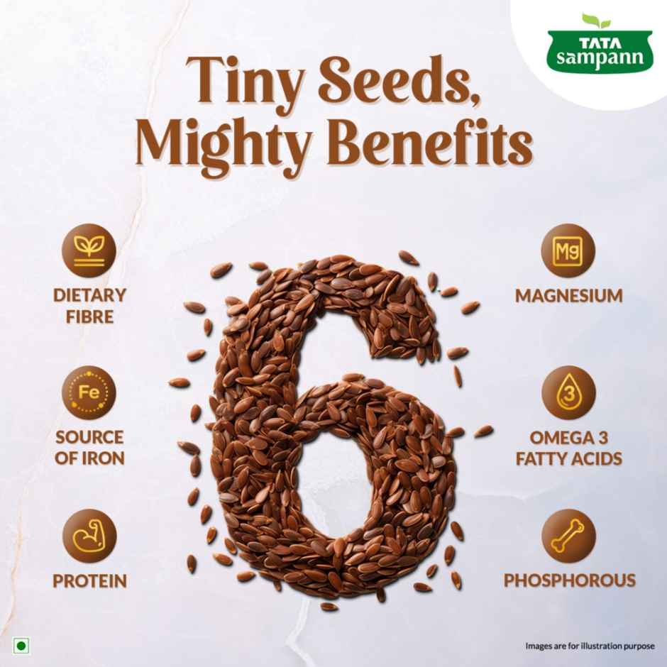 Tata Sampann 100% Pure Premium Flax Seeds