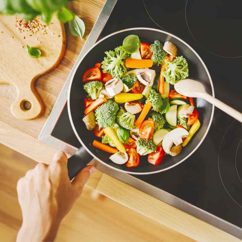 Bombay Kookware Fry Pan - 20 cm | Not Compatible with Induction