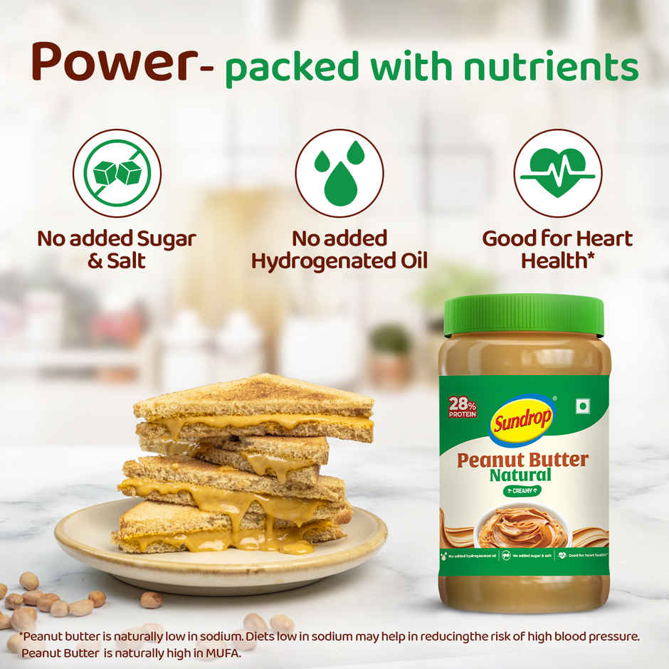 Sundrop Peanut Butter Truly Natural - Creamy
