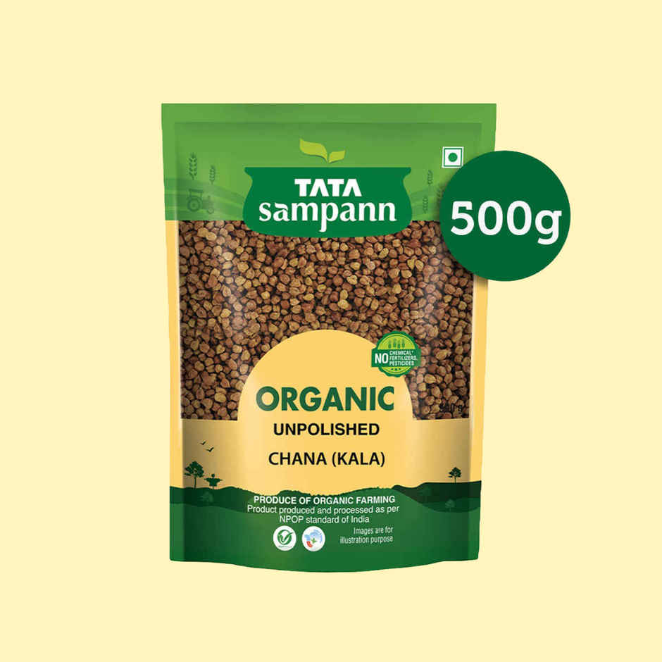Tata Sampann Organic Unpolished Brown (Kala) Chana