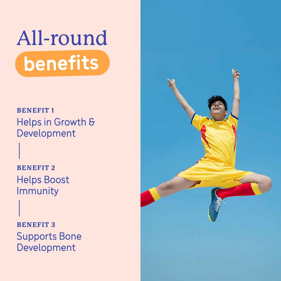 Gritzo Supermilk Growth+ (Formerly Height+) (13+ Yrs Boys) | Double Chocolate, 12 Scoops