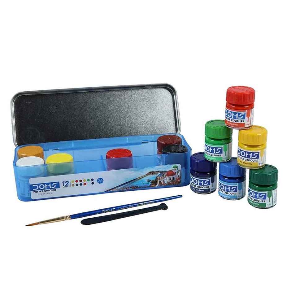 Doms Poster Colours | 12 Shades | For Students