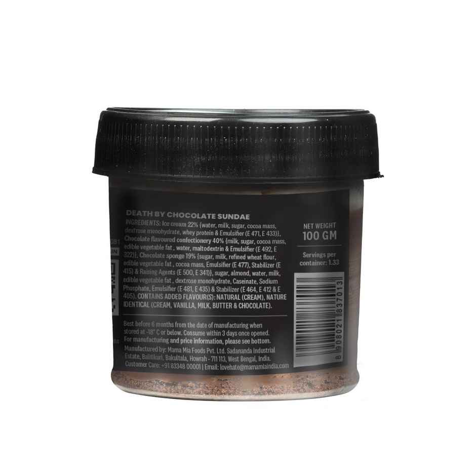 Mama Mia Death By Chocolate Sundae