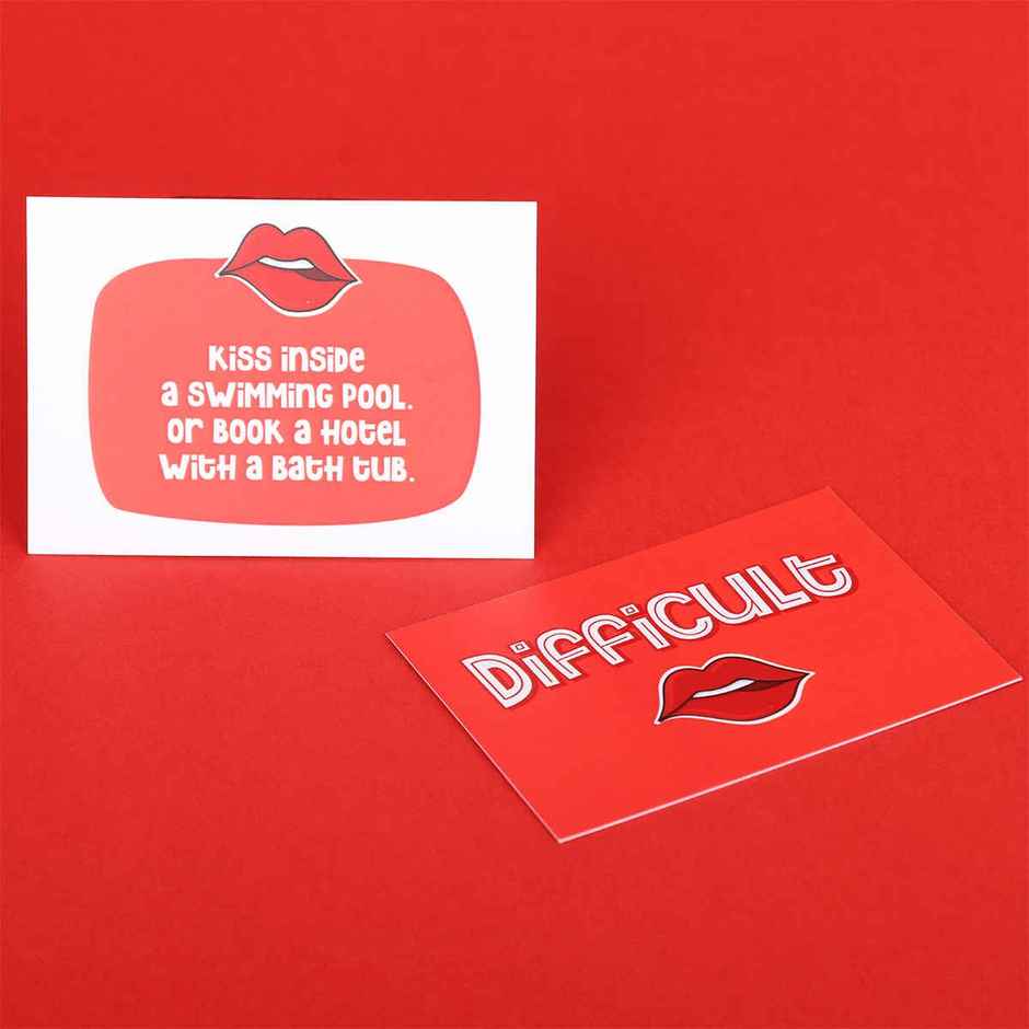 Kissathon Couple Card Game | Adult Games & Accessories | Propcon