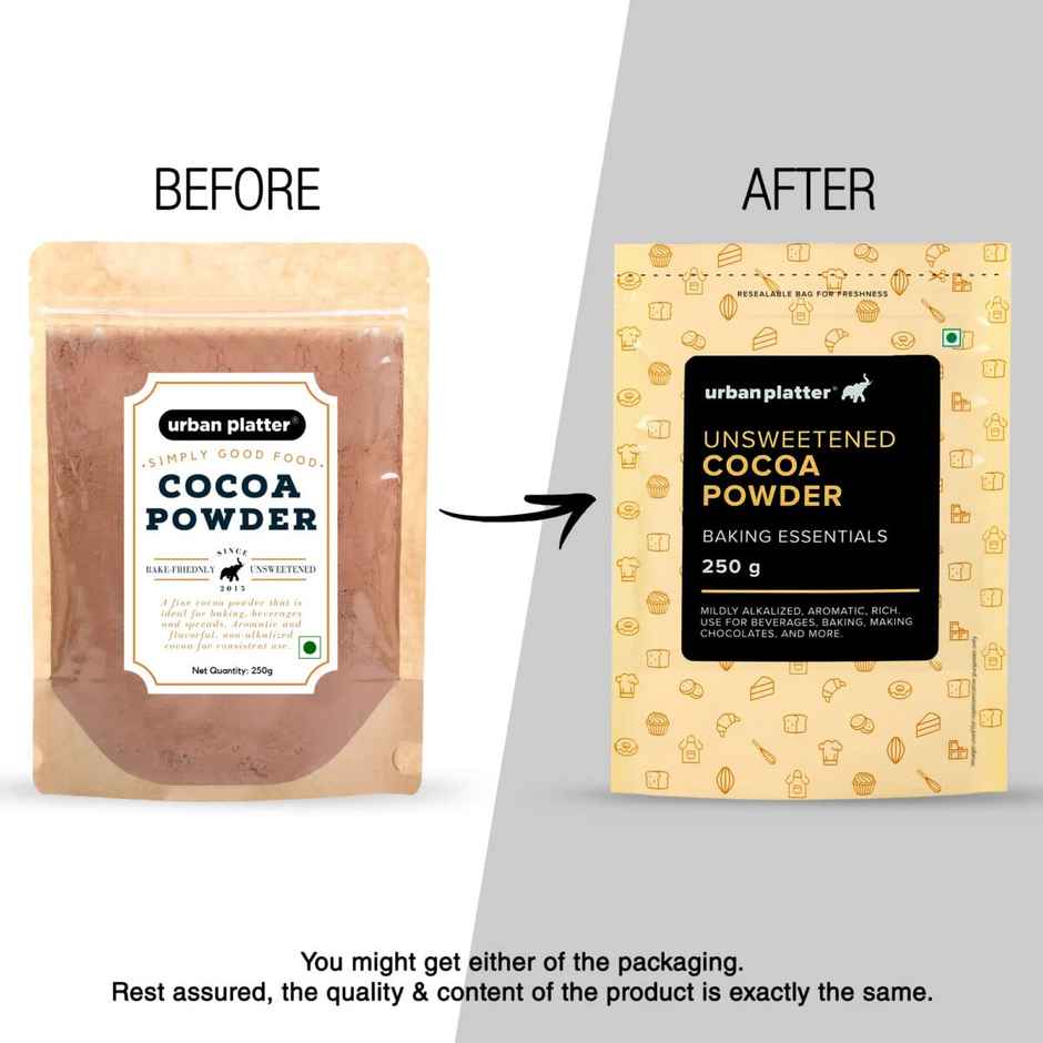 Urban Platter Natural Unsweetened Cocoa Powder