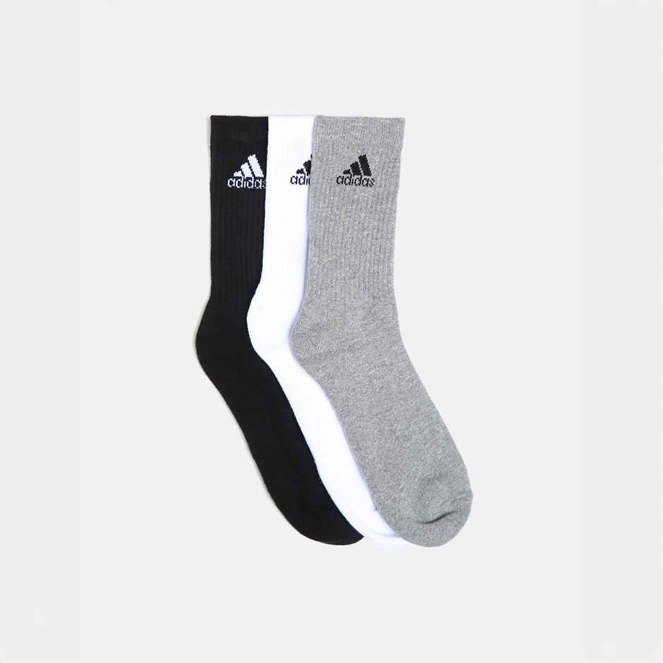 Adidas Men's' s Socks | AD-3511-CD7402 | Grey & Black