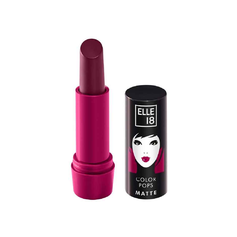 Elle 18 Color Pop Matte Lip Color W11 Cherry Wine