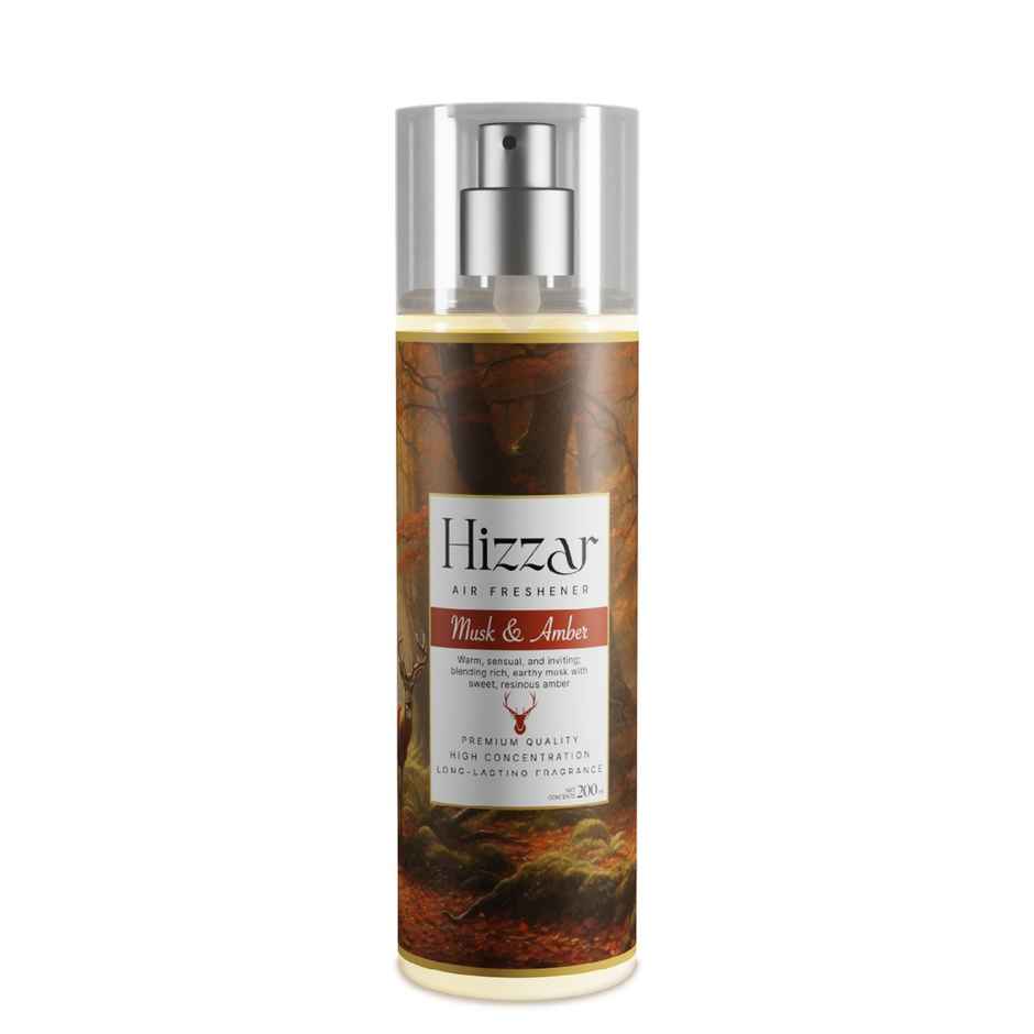 Hizzar Room Sprays | Musk & Amber