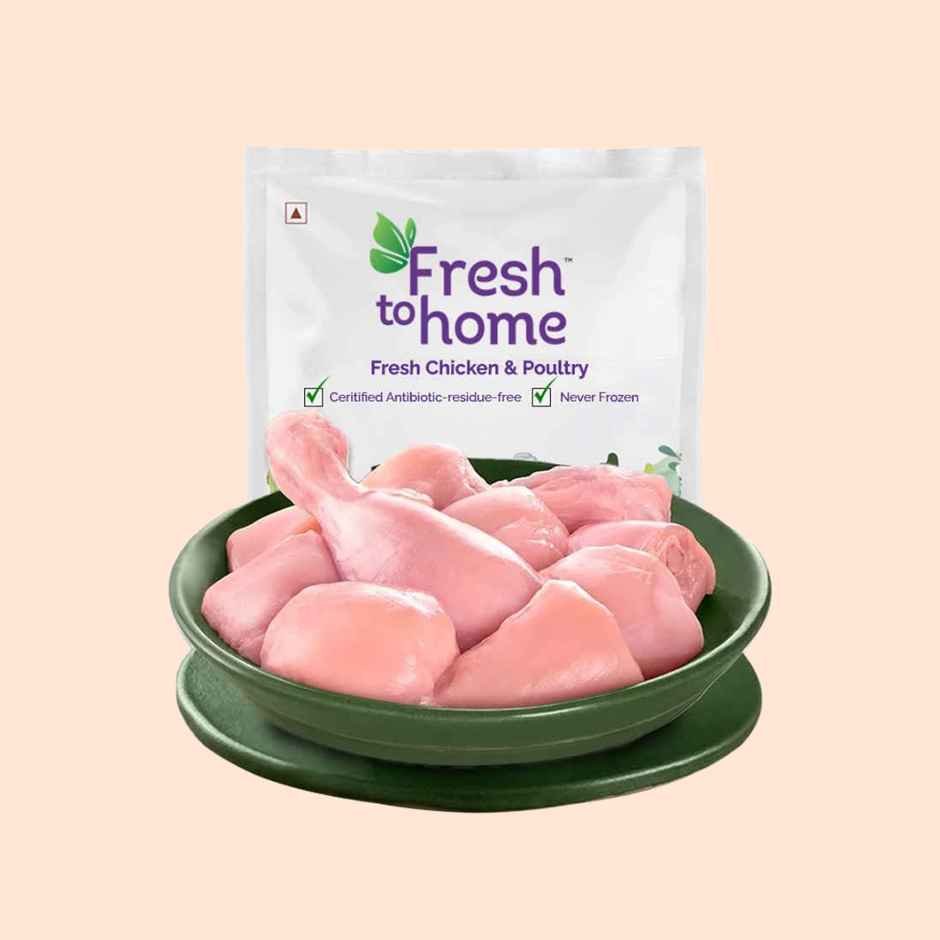 Freshtohome Chicken Skinless Curry Cut