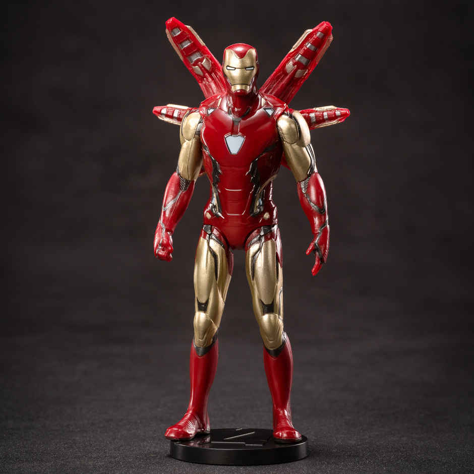 Striders Licensed Iron Man Action Figure Toy | 4 inch