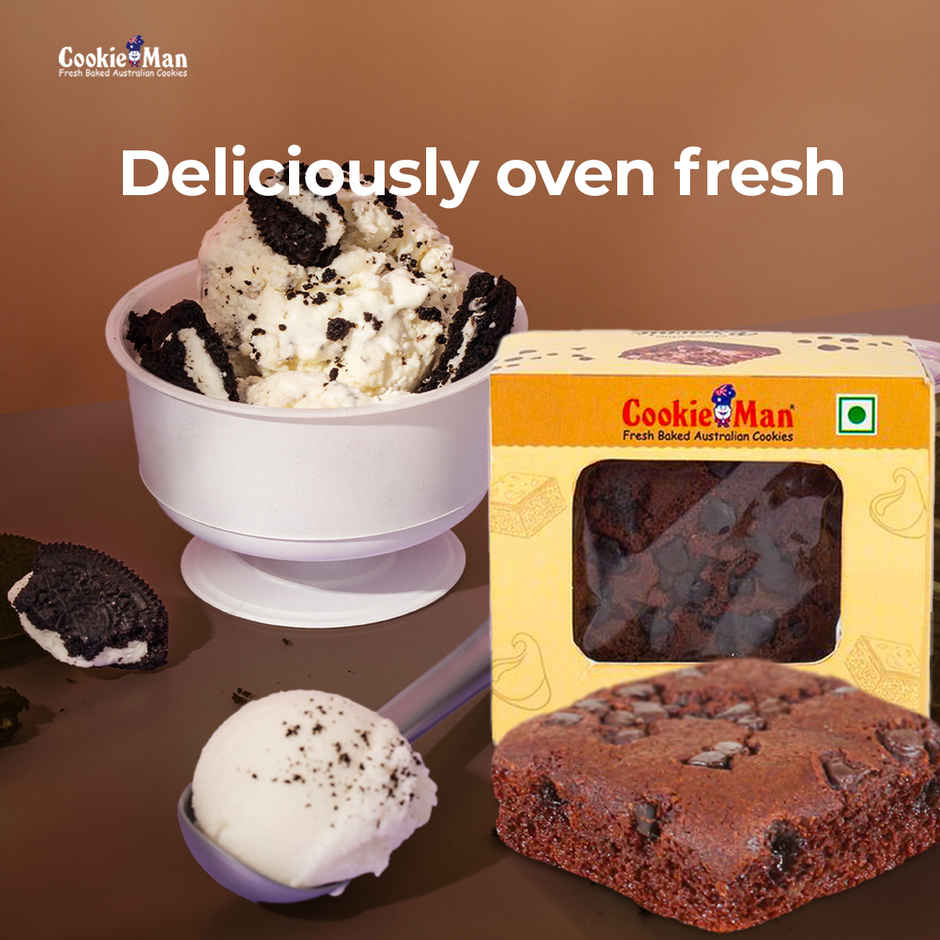 Cookie Man Choco Chip Chocolate Brownie
