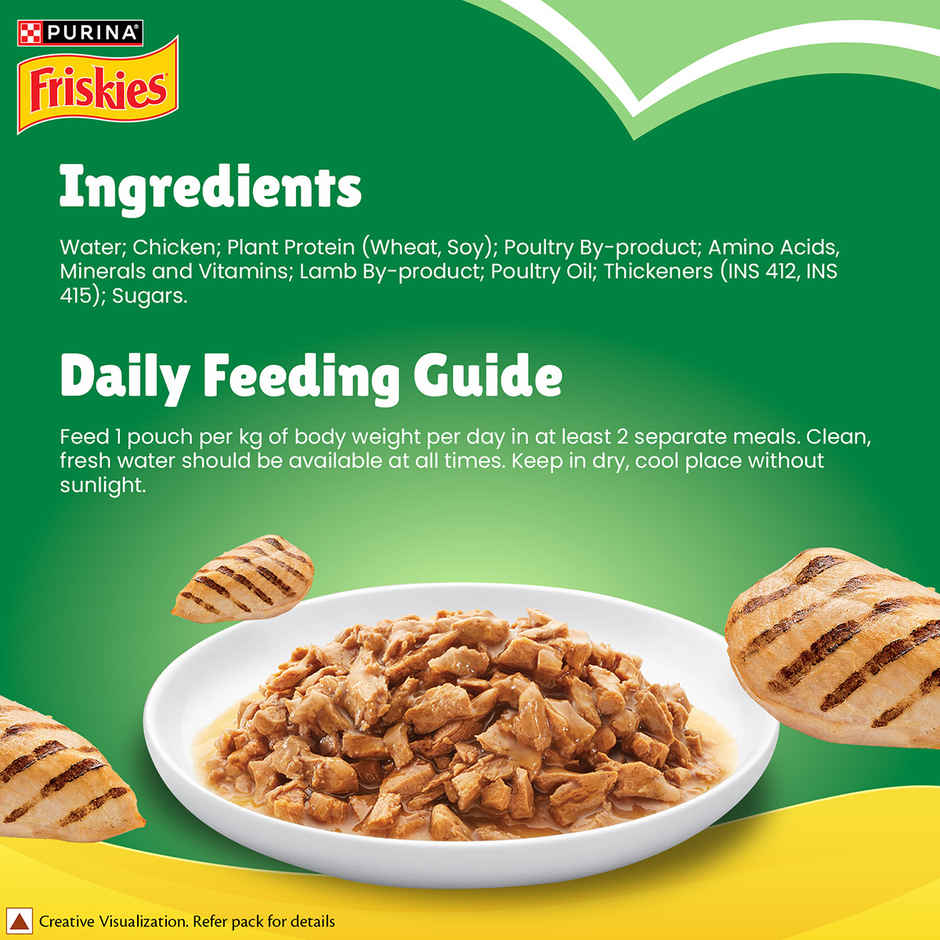Purina Friskies Gravy Licious Cat Food Chicken Flavour