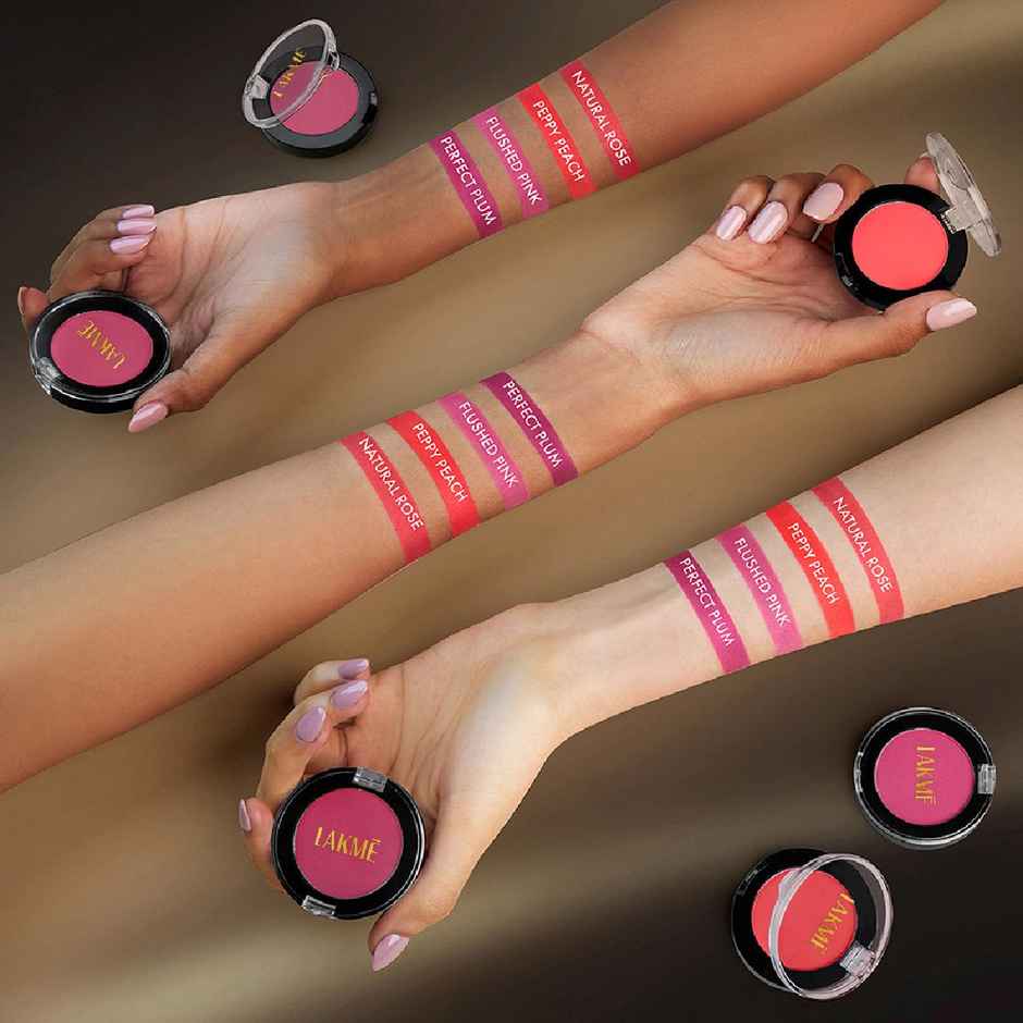 Lakme Face It Blush Flushed Pink B2