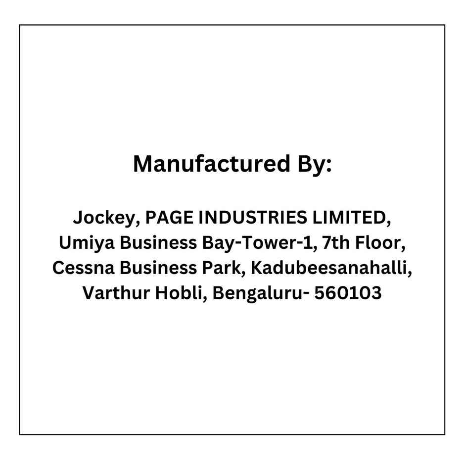 Jockey 8820 Men's Super Combed Cotton Round Neck Vest|Extended Length|Easy Tuck|PO2 | White-L