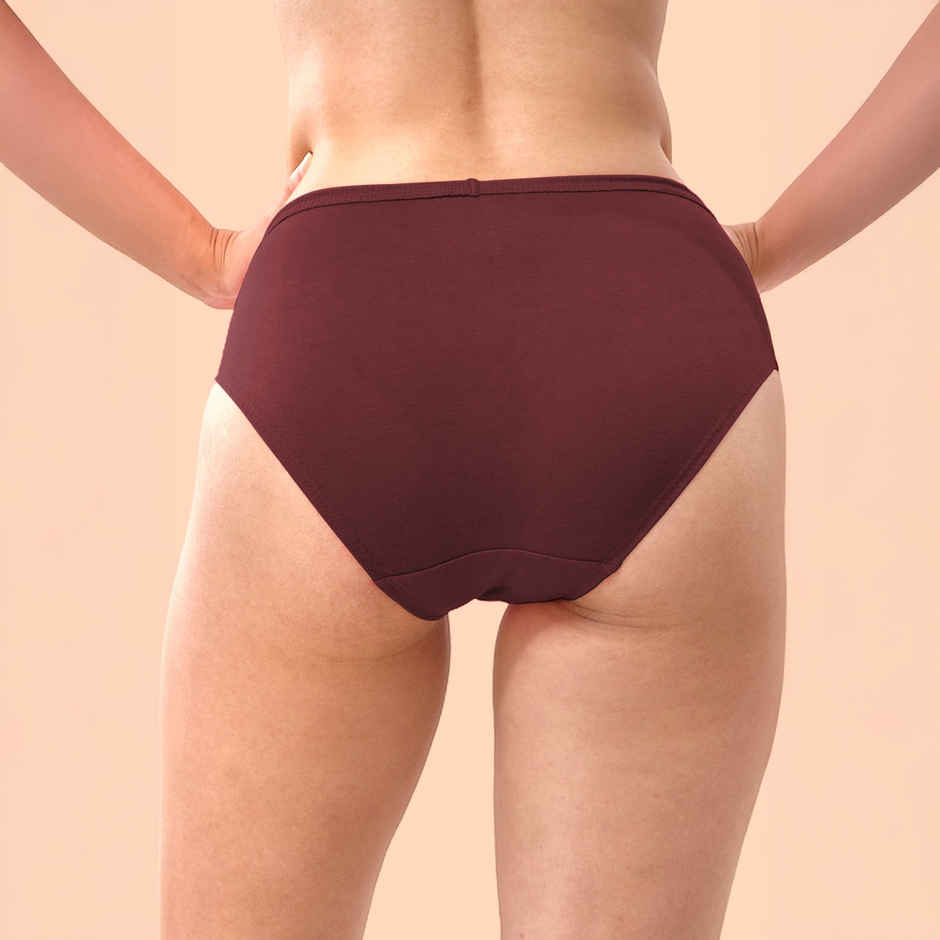 Lyra Women's Hipster Panty Solid | M (Colour May Vary)