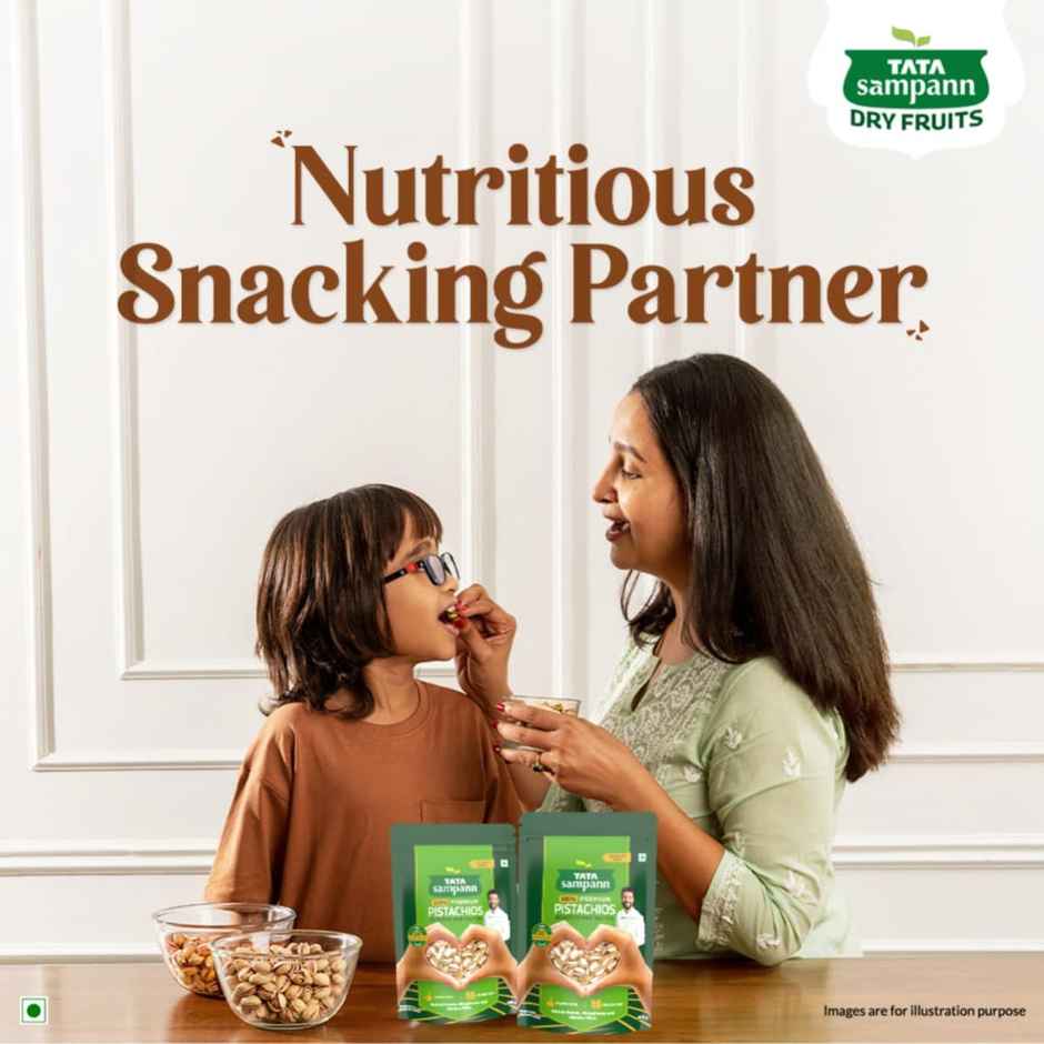 Tata Sampann 100% Iranian Pistachios Roasted & Salted