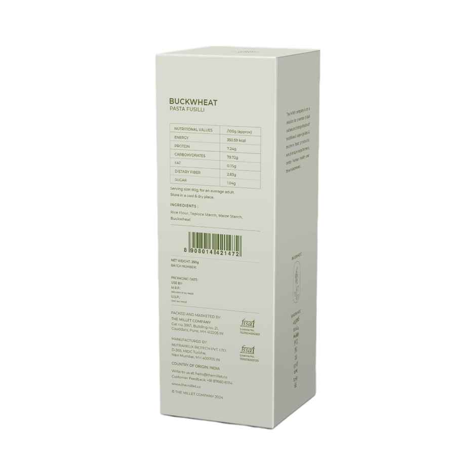 The Millet Company Buckwheat Pasta