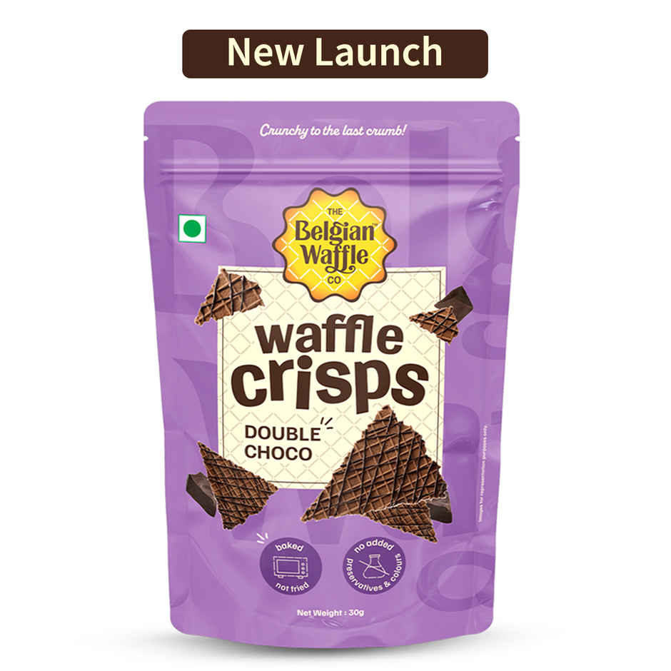The Belgian Waffle Co Double Choco Crisps
