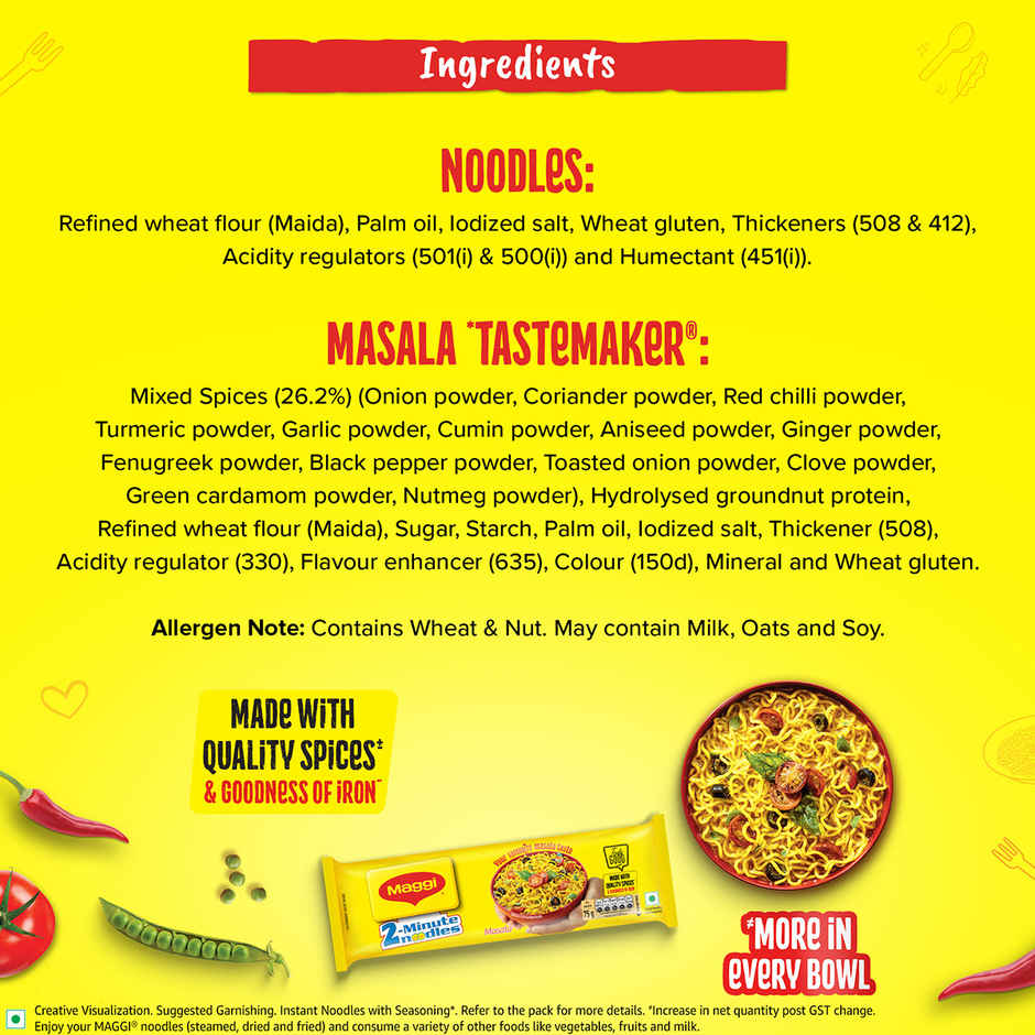 Maggi 2-Minute Noodles Masala Combo