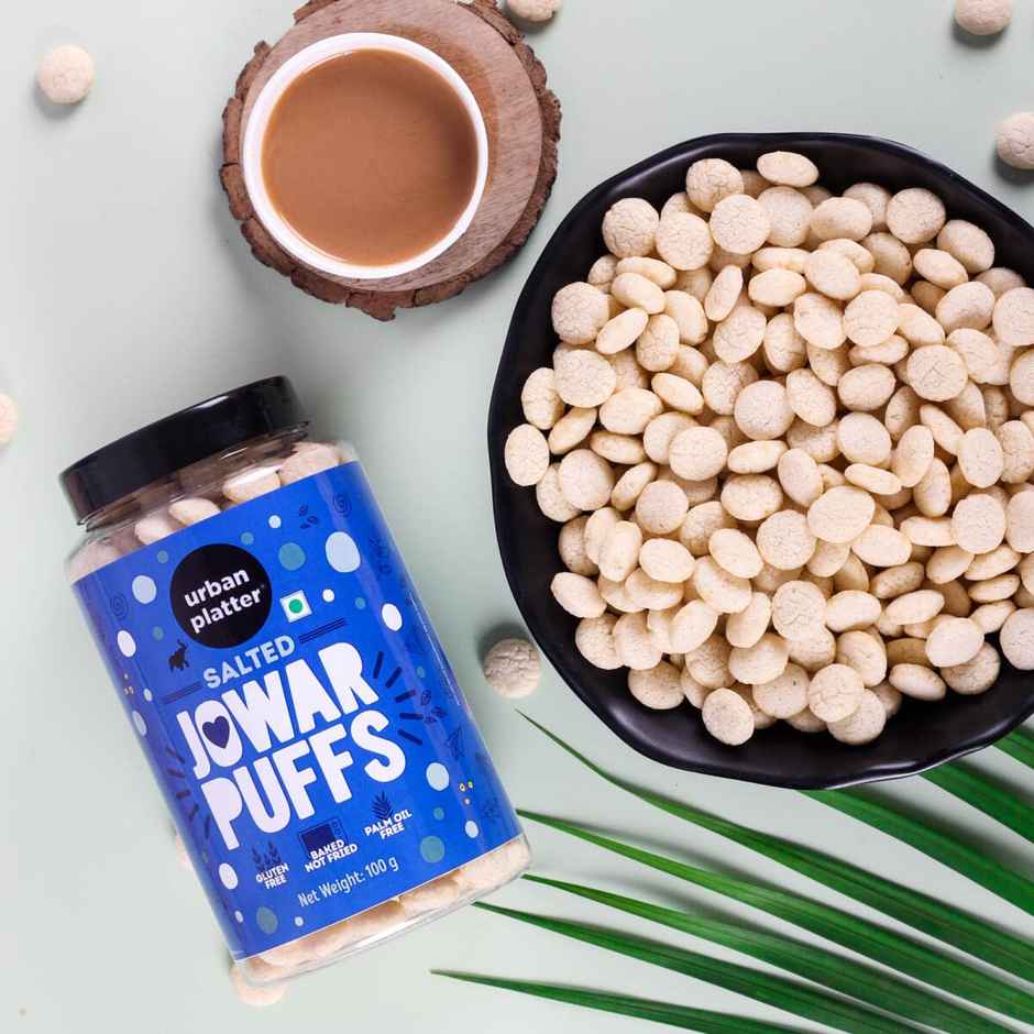Urban Platter - Salted Jowar Puffs, Jar