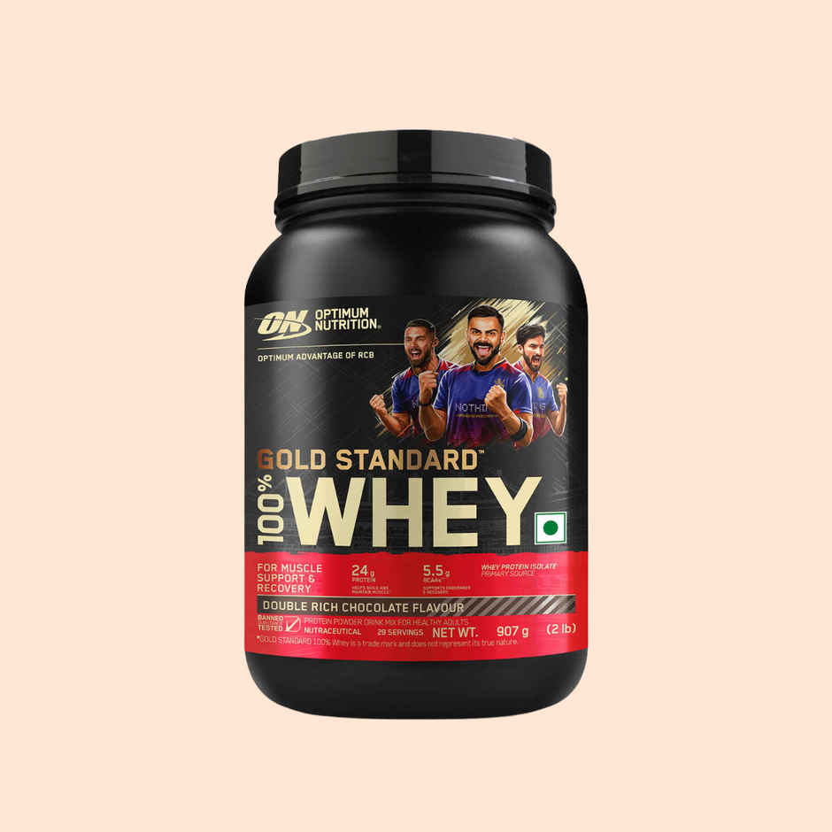 Optimum Nutrition (On) Pure Whey Gold Standard Powder Double Rich Chocolate 2 Lb