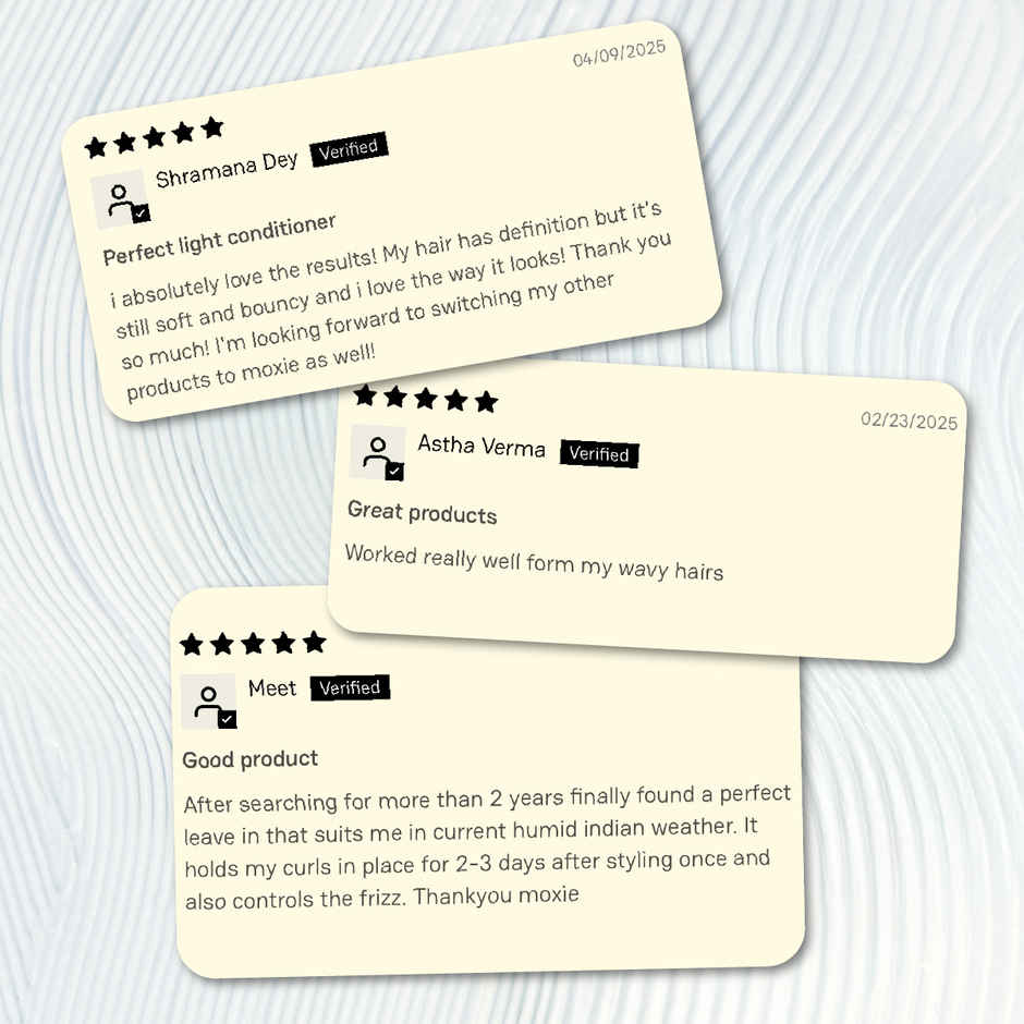 Moxie Beauty Weightless Leave in Conditioner